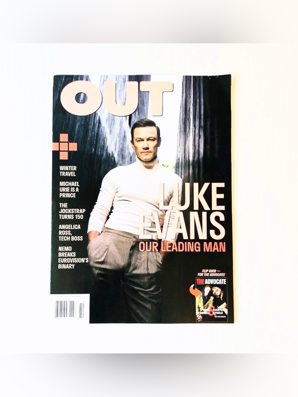 ⭐️5 For 25⭐️ Out Magazine - September/October 2024 - Luke Evans
